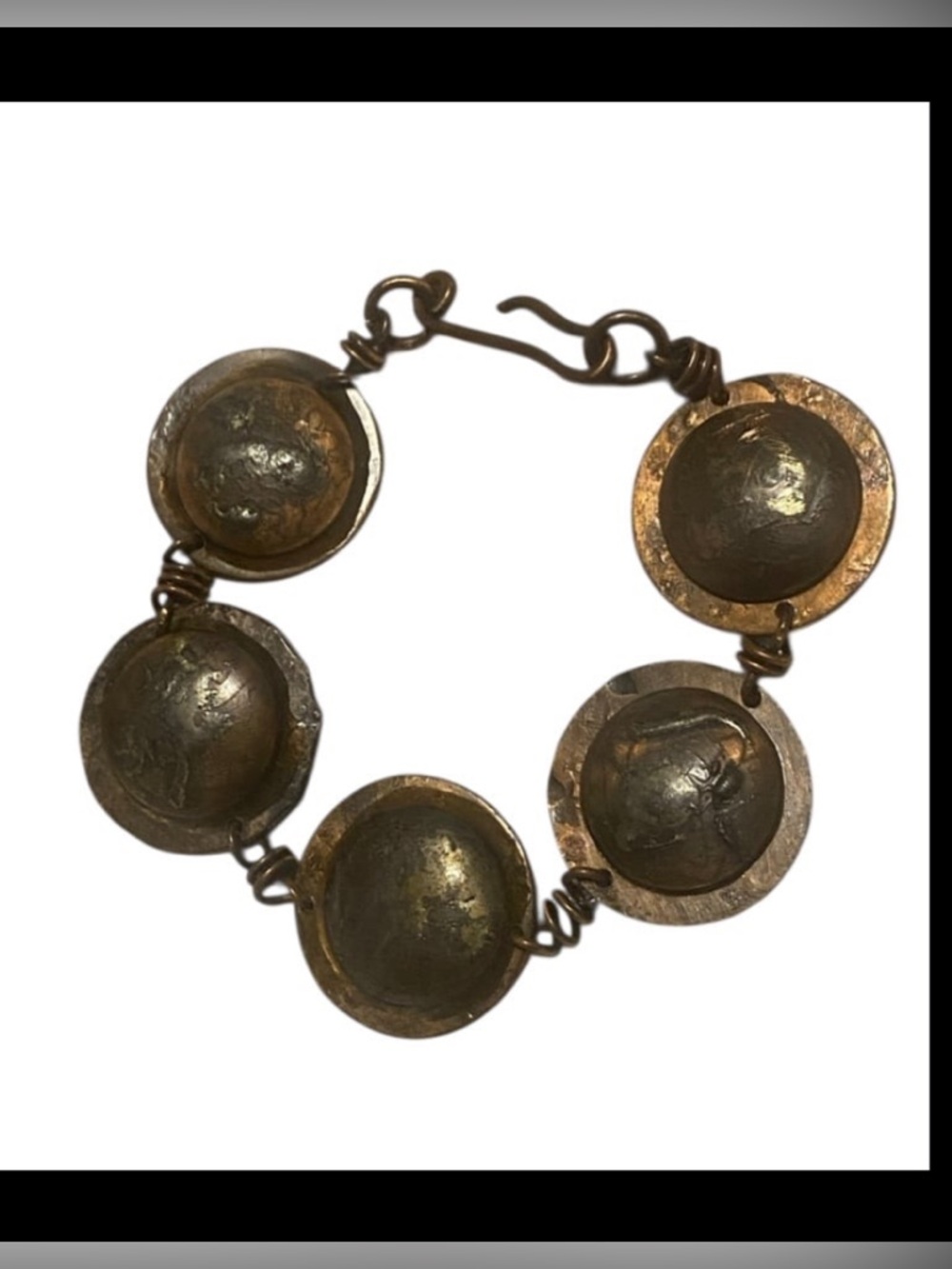 Vintage Unique Copper Bracelet #9578 💎 ON SALE